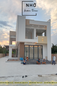 Nhớ kiến trúc thi công trọn gói nhà 2 tầng tại Cai Lậy Tiềng Giang