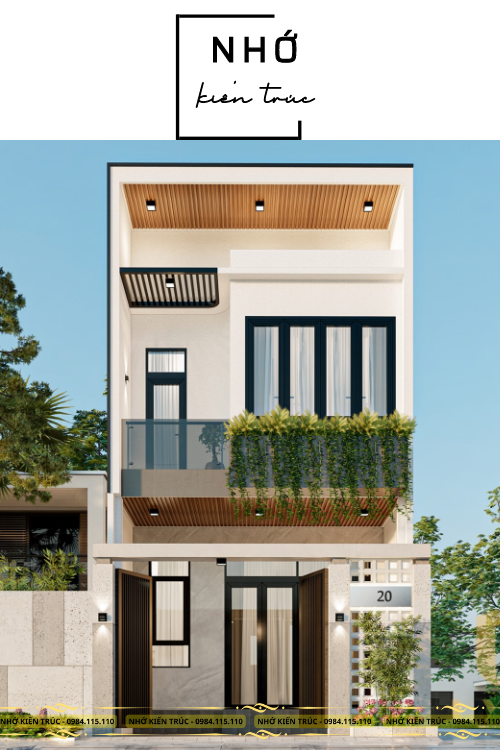 Nhớ kiến trúc – thiết kế nhà Đà Nẵng nhà 2 tầng tại Hoà Vang Đà Nẵng